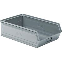 STAHLBEHÄLTERmm B=300 T=500 H=145 Gr. 4A2 Grau Ral7000