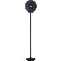 Lampadaire Orby de Star Trading, noir, lampe globe, extérieur, E27, 150 cm