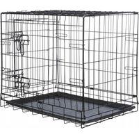 Trixie Home Kennel metálico plegable con 2 puertas