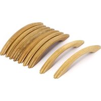 9Stk Schrank Schubladen Türschraube Fixierung Holz Zugsgriffe Beige für Kommode Schublade Kleidersch