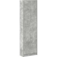 Armario Gris Concreto 55 x 25 x 189 cm Madera de ingeniería vidaXL