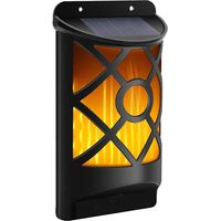 Lampe murale solaire extérieure POWERplus Kiwi à effet flamme