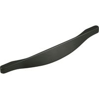 Poignée incurvée - Hauteur : 23 mm - Entraxe : 160 mm - Décor : Inox - Longueur : 184 mm - SIRO