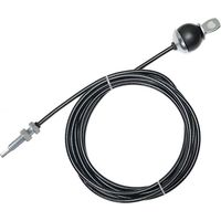 Cable de Gymnastique, 1m/2m/2,5m/3m/3,5m/4m/5m/6m Corde Fil d'acier de Remise en Forme pour DIY LAT Home Gym Poulie Cable Machine