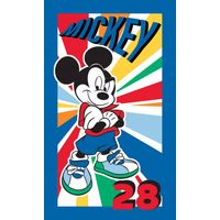 Kleines Kinderhandtuch mit Mickey-Mouse-Motiv, 30 x 50 cm
