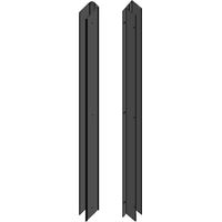 Profil vertical de jonction ROTH EQUI EIJL3 1900 mm Argent poli (paire)