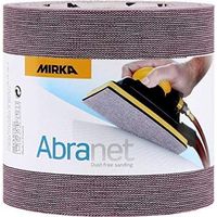 Mirka Abranet rotolo abrasivo netto 115 mm x 10 m a strappo/grana P800 / 1 rotolo/per levigare legno, stucco, vernice, plastica / 545BY001813R