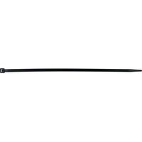 Pinza de sujeción L.550mm L.8mm PA Negro Resistente a UV 100 PC / bolsa.
