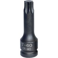 Douilles embouts 1/2 impact a chocs torx males de t20 a t70 - de : torx-t45-choc