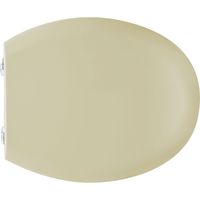 Abattant WC Bemis abattant WC universel en bois Champagne Canyon C&M 42-44 x 37 cm avec charnie'res re'glables Champagne