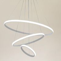 Copy Of Lampadario A Sospensione Led 48w Design Quadrato Linea Oro Ip20 Cucina Luce 6500k 33528