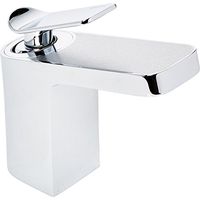 Bristan Malp 1HBF SS Metallix ALP 1 foro di riempimento bagno argento brillante, colore: Cromo/argento