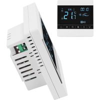Thermostat Intelligent pour Ventiloconvecteur, Contrôleur de Température AC 220V avec Écran LCD