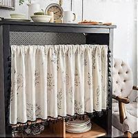 Rideaux bohèmes à pompons, rideaux multifonctionnels pour la cuisine (15091 l)