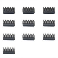 Pour les têtes d'impression Bambu-Lab Hotend Essuie-buses P1P P1S X1 X1C, brosses en silicone montées dessus