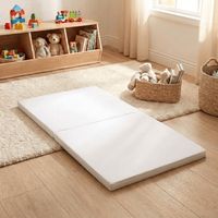 Pack Matelas Pliant 60x120 + Drap Housse Éponge Rose - Idéal Voyage - Déhoussable et Sain