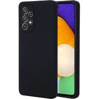 eSTUFF Madrid Hülle für Galaxy A35, Schwarz, Material: Silikon, ES673218-Bulk