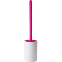 Lineabeta - Portascopino Baston in ceramica / silicone fucsia
