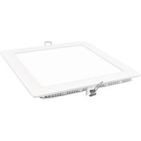 Mattweißes quadratisches LED-Downlight 6W kalt