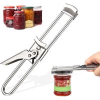 ouvre-boîte,ouvre-boîte multifonction antidérapant,outil de dévisser le couvercle gadget/aide,pour enlever les couvercles tenaces