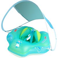 Cute Baby Pool Float Inflatable Baby Swim Float Baby Swimming Float Ring Toddler Pool Float for 6-30