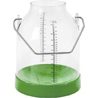 Insprovette Cube en plastique pour la traite 30 l, vert