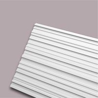 3d wall panel NMC ALLEGRETTO ARSTYL Noel Marquet Wall paneling Acoustic panel Panel moulding Stucco moulding Decorative moulding contemporary design white 2 m