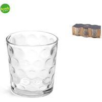 Set 6 bicchieri Royal Norfolk Cheers in vetro cl. 26