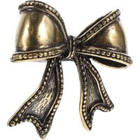 Vintage Bogenförmige Messingknöpfe für Schubladen und Türen Dekorativer Griff mit Elegantem