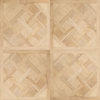 Naturasol – Dalle de parquet Versailles chêne brut 100x100 cm – Finition à huiler ou vernir – Épaisseur 15 mm – Chanfreins sur 4 côtés
