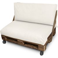 Cojín para palets Asiento 120x80x20 Crudo Naylim Mate Happers