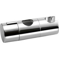 Diapositive de remplacement pour barre de douche 22mm, ABS/chrome