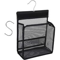 Compact Bath Tote, Lightweight Shower Organizer , Breathable Mesh with Storage Basket, Multi Pocket Portable Bathroom Organizer Carrier, Hanging Bag with Modern Design, Gym Shower Bag for Travel