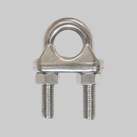 MORSETTO PER FUNI INOX 5 mm