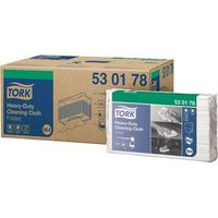 Paño de limpieza TORK 530178 L430xW355 aprox. Mm blanco 1 capa, caja plegada TORK