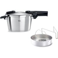 Fissler, Pentola a Pressione Vitaquick Grande, 4.5 L, 22 cm, Acciaio Inox
