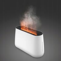 Umidificatore d'aria BEN con effetto fiamma a camino, forma Stadler, 25 m²