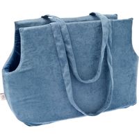 verde bosco - Borsa trasportino con guinzaglio e cuscino estraibile modello Everyday per cani e gatti