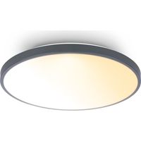 LED Deckenlampe Deckenleuchte Wohnzimmer Dimmbar Fernbedienung CCT Dekorblende