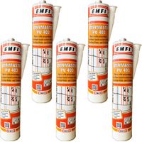 Polyurethan-Klebstoff EMFI PU 40 FC - schwarz 300ml x5 x5