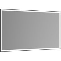 Espejo luminoso Royal Lumos 1400x650x60mm anodizado negro con espejo calefactor KEUCO