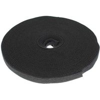 Act CT4041 Cinta Velcro Nylon Negra 25m x 264mm