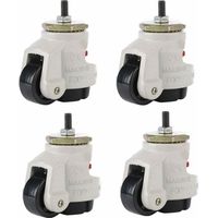 4 ruedas de nailon resistentes para banco de trabajo de garaje, mesa, carrito y muebles.