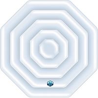 Couvercle gonflable pour spa octogonal 5/6 places 155 x 155 cm – Vinyle blanc – Évite les déperditions calorifiques – Compatible avec spas NetSpa