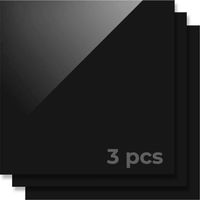 Plaques acryliques xtool 3mm noir pack de 3