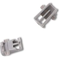 Ersatzteil - Lager Clips Befestigung Geschirrkorb, original - - SIEMENS, BOSCH, NEFF, GAGGENAU, VIVA, JUNKER, GORENJE, BALAY, CONSTRUCTA, PROFILO, PITSOS, BLAUPUNKT, THERMADOR