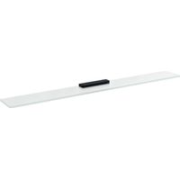 Sapho Pirenei - Étagère, longueur 80 cm, verre dépoli/noir MY009B-06
