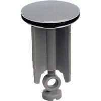 Universal Waschbeckenstöpsel, Universal Waschbeckenstöpsel Ø 40 mm Waschbeckenstöpsel Waschbeckenstöpsel für Waschbecken Bidet höhenverstellbar, Edelstahl und Antikalk