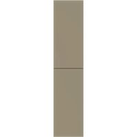 COLONNA SINGOLA PER LAVANDERIA SAVINI CON RIPIANO INTERNO E DUE ANTE VERTICALI CON APERTURA PUSH AND - COLONNA -L.40CM H.182CM P.65CM- TORTORA / PIETRA FIG.4 - SAV