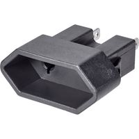 Weltron Eurokupplung Kunststoff 250 V Schwarz